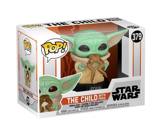 Фигурка для геймеров Funko Pop серии Мандалорець - Малыш с лягушкой (49932), изображение 2 Фигурка для геймеров Funko Pop серии Мандалорець - Малыш с лягушкой (49932), изображение 2