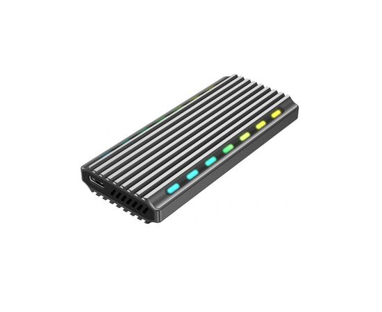 Кишеня зовнішня Gembird M.2 (NGFF), USB 3.1, black (EE2280-U3C-03)