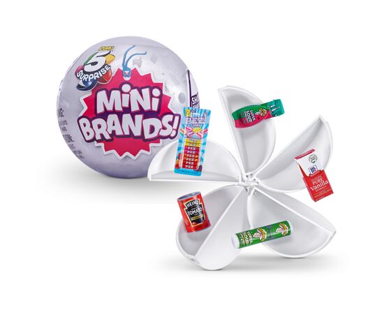 Игровой набор Zuru Mini Brands Supermarket Фигурки-сюрприз в шаре с 5 фигурками (77174), изображение 2 Игровой набор Zuru Mini Brands Supermarket Фигурки-сюрприз в шаре с 5 фигурками (77174), изображение 2