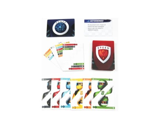 Настольная игра Restoration Games Downforce (Формула скорости), английский (867825000321), изображение 2 Настольная игра Restoration Games Downforce (Формула скорости), английский (867825000321), изображение 2