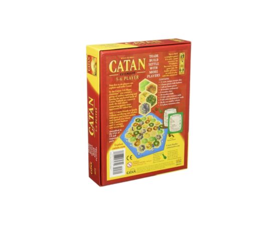 Настольная игра Mayfair Games The Settlers of Catan 5-6 Player (Колонизаторы. Расширение для 5-6 игроков), английский (29877030729), изображение 4 Настольная игра Mayfair Games The Settlers of Catan 5-6 Player (Колонизаторы. Расширение для 5-6 игроков), английский (29877030729), изображение 4