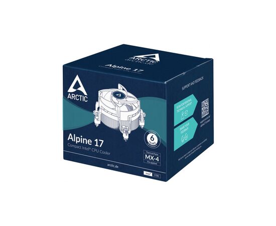 Кулер до процесора Arctic Alpine 17 (ACALP00040A), зображення 7 Кулер до процесора Arctic Alpine 17 (ACALP00040A), зображення 7