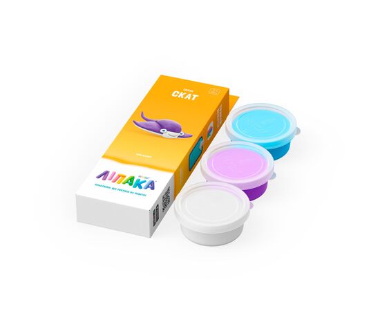 Набор для творчества Lipaka самостоятельно твердеющего пластилина Океан: скат (30062-UA01), изображение 2 Набор для творчества Lipaka самостоятельно твердеющего пластилина Океан: скат (30062-UA01), изображение 2