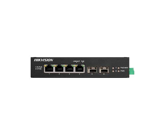 Коммутатор сетевой Hikvision DS-3T0506HP-E/HS