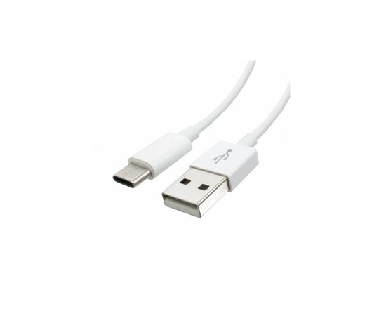 Дата кабель USB 2.0 AM to Type-C 1.0m white OEM Atcom (C001)