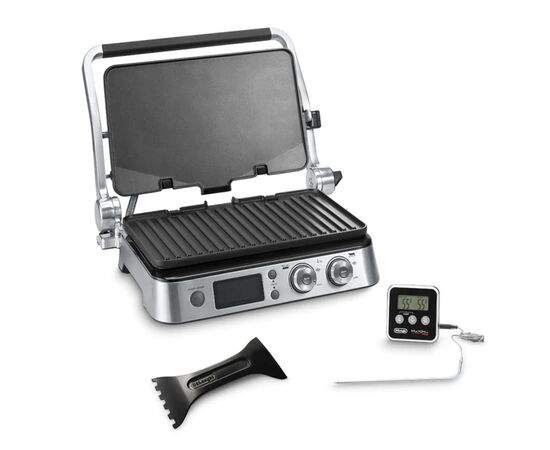Электрогриль DeLonghi CGH 1012 D SP (CGH1012DSP), изображение 2 Электрогриль DeLonghi CGH 1012 D SP (CGH1012DSP), изображение 2