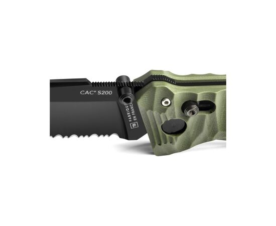 Нож Outdoor CAC Nitrox Serrator PA6 Khaki (11060113), изображение 4 Нож Outdoor CAC Nitrox Serrator PA6 Khaki (11060113), изображение 4