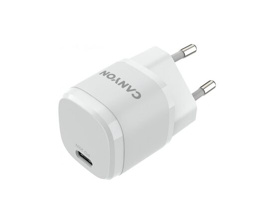Зарядний пристрій Canyon PD 20W white (CNE-CHA20W05)