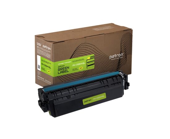 Картридж Patron Canon 055H yellow Green Label (PN-055HYGL)