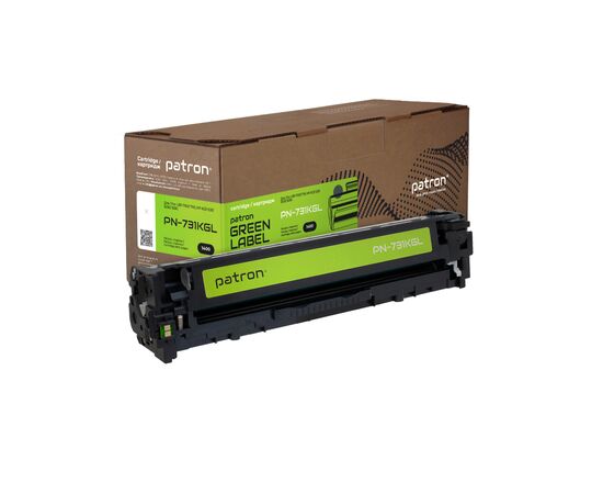 Картридж Patron Canon 731 Green Label, black (PN-731KGL)