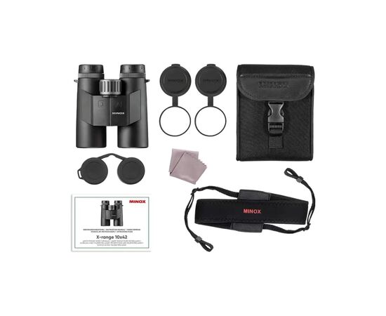 Бинокль MINOX X-Range 10x42 с лазерным дальномером (80408390), изображение 4 Бинокль MINOX X-Range 10x42 с лазерным дальномером (80408390), изображение 4