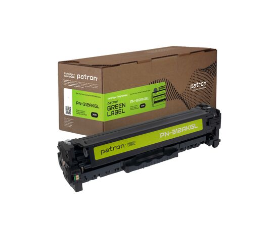 Картридж Patron HP 312A (CF380A) Green Label, black (PN-312AKGL)