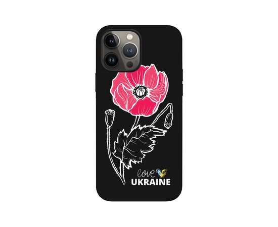 Чехол для моб. телефона SampleZone IPHONE 13 PRO MAX matt black (UA14B)