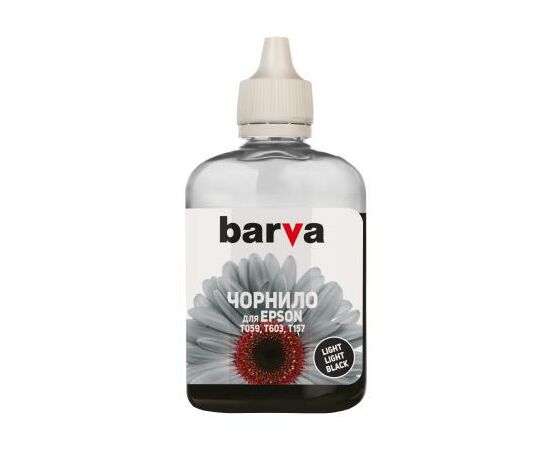Чернила Barva EPSON T0599 (R2400) LIGHT LIGHT BLACK 90г (E059-447)