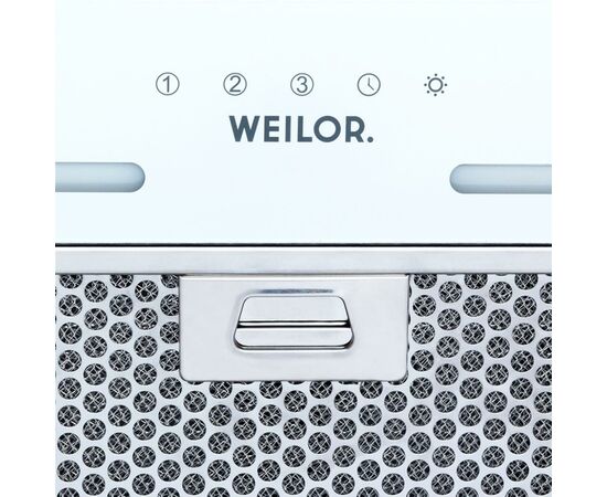 Вытяжка кухонная Weilor PBS 52300 GLASS WH 1000 LED Strip, изображение 5 Вытяжка кухонная Weilor PBS 52300 GLASS WH 1000 LED Strip, изображение 5