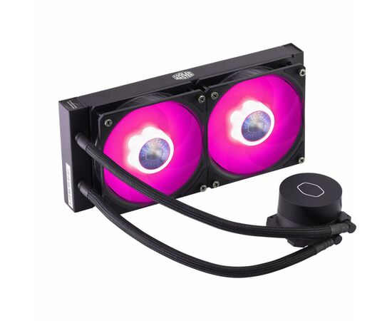 Система водного охлаждения CoolerMaster MasterLiquid ML240L V2 RGB (MLW-D24M-A18PC-R2), изображение 2 Система водного охлаждения CoolerMaster MasterLiquid ML240L V2 RGB (MLW-D24M-A18PC-R2), изображение 2