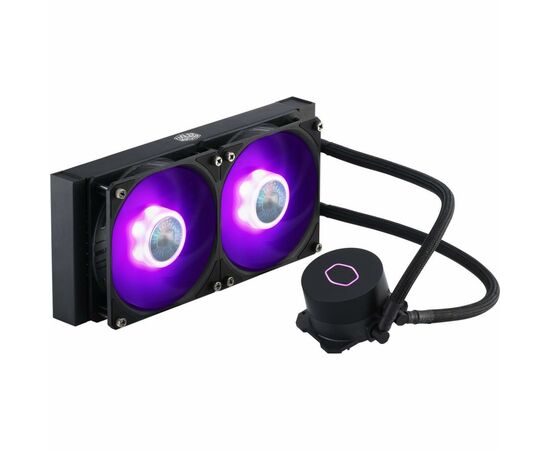 Система водного охлаждения CoolerMaster MasterLiquid ML240L V2 RGB (MLW-D24M-A18PC-R2), изображение 3 Система водного охлаждения CoolerMaster MasterLiquid ML240L V2 RGB (MLW-D24M-A18PC-R2), изображение 3