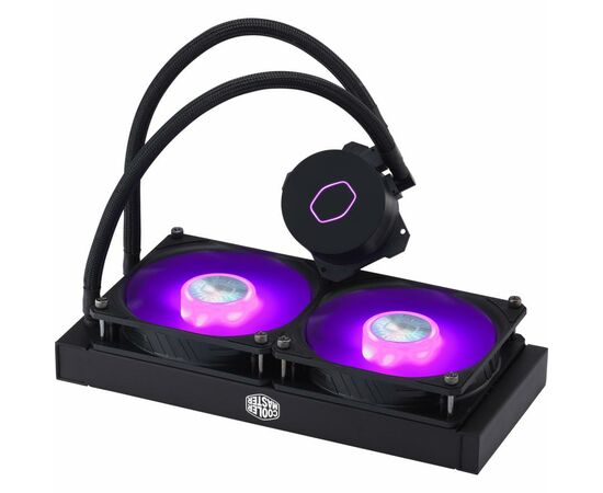 Система водного охлаждения CoolerMaster MasterLiquid ML240L V2 RGB (MLW-D24M-A18PC-R2), изображение 4 Система водного охлаждения CoolerMaster MasterLiquid ML240L V2 RGB (MLW-D24M-A18PC-R2), изображение 4