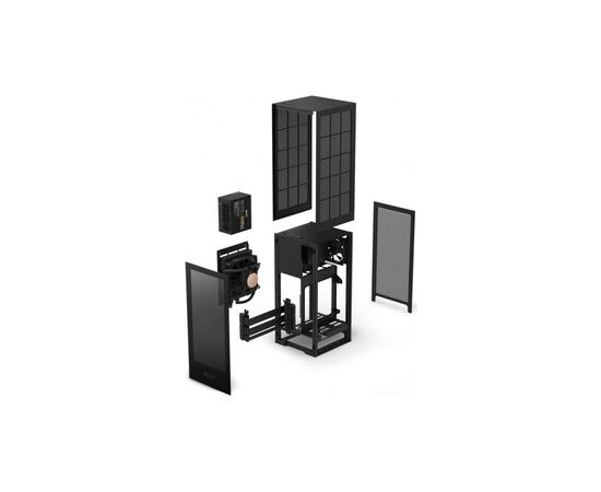 Корпус NZXT H1 Black (CS-H11BB-EU), изображение 6 Корпус NZXT H1 Black (CS-H11BB-EU), изображение 6