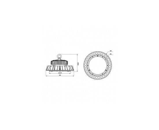 Светильник Eurolamp LED-UFO-240/50, изображение 2 Светильник Eurolamp LED-UFO-240/50, изображение 2