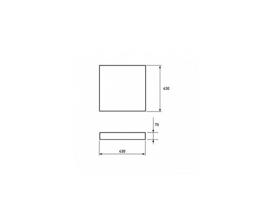 Светильник Eurolamp DecoLight 36W 4000K (LED-ENLS-36/4(F)new), изображение 2 Светильник Eurolamp DecoLight 36W 4000K (LED-ENLS-36/4(F)new), изображение 2