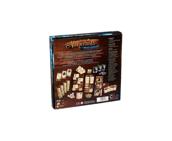 Настольная игра Czech Games Edition Alchemists: The King's Golem (Алхимики: Королевский голем) дополнение, английский (8594156310387), изображение 2 Настольная игра Czech Games Edition Alchemists: The King's Golem (Алхимики: Королевский голем) дополнение, английский (8594156310387), изображение 2