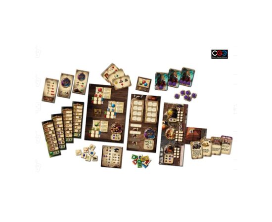 Настольная игра Czech Games Edition Alchemists: The King's Golem (Алхимики: Королевский голем) дополнение, английский (8594156310387), изображение 4 Настольная игра Czech Games Edition Alchemists: The King's Golem (Алхимики: Королевский голем) дополнение, английский (8594156310387), изображение 4