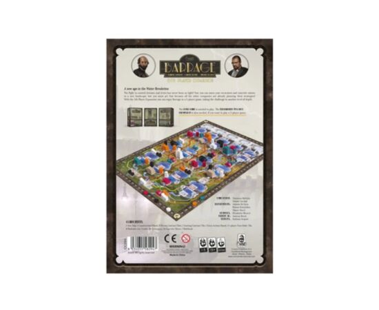 Настольная игра Cranio Creations Barrage: 5-Player Expansion (Плотина: 5-й игрок), английский (8034055582947), изображение 3 Настольная игра Cranio Creations Barrage: 5-Player Expansion (Плотина: 5-й игрок), английский (8034055582947), изображение 3