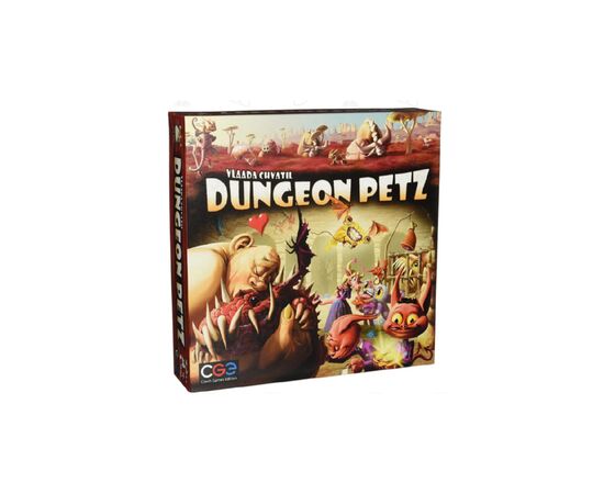 Настольная игра Czech Games Edition Dungeon Petz (Любимые Подземелий), английский (8594156310158)
