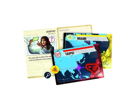 Настольная игра Z-Man Games Pandemic: Legacy - Season 1 (Пандемия: Наследие - Первый сезон), английский (681706711706), изображение 4 Настольная игра Z-Man Games Pandemic: Legacy - Season 1 (Пандемия: Наследие - Первый сезон), английский (681706711706), изображение 4
