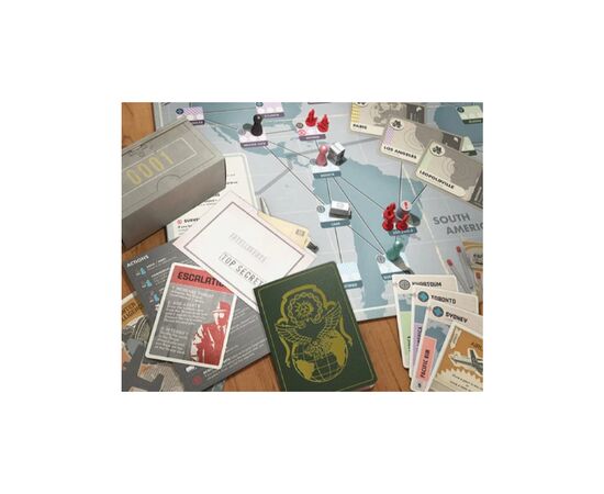 Настольная игра Z-Man Games Pandemic: Legacy - Season Zero (Пандемия: Наследие - Нулевой сезон), английский (841333111038), изображение 3 Настольная игра Z-Man Games Pandemic: Legacy - Season Zero (Пандемия: Наследие - Нулевой сезон), английский (841333111038), изображение 3