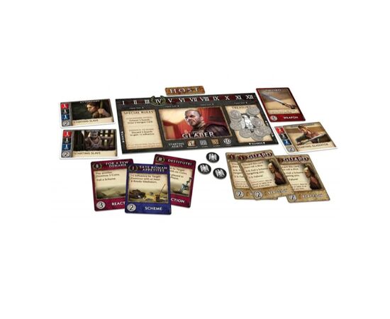 Настольная игра Gale Force Nine Spartacus: A Game of Blood & Treachery (Спартак: Игра Крови и Измены), английский (9781947494770), изображение 2 Настольная игра Gale Force Nine Spartacus: A Game of Blood & Treachery (Спартак: Игра Крови и Измены), английский (9781947494770), изображение 2