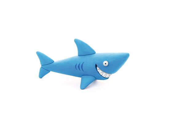 Набор для творчества Lipaka самостоятельно твердеющего пластилина Океан Акула (30057-UA01), изображение 3 Набор для творчества Lipaka самостоятельно твердеющего пластилина Океан Акула (30057-UA01), изображение 3