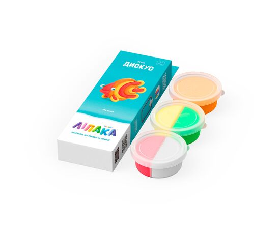 Набор для творчества Lipaka самостоятельно твердеющий пластилина Океан: дискус (30059-UA01), изображение 2 Набор для творчества Lipaka самостоятельно твердеющий пластилина Океан: дискус (30059-UA01), изображение 2