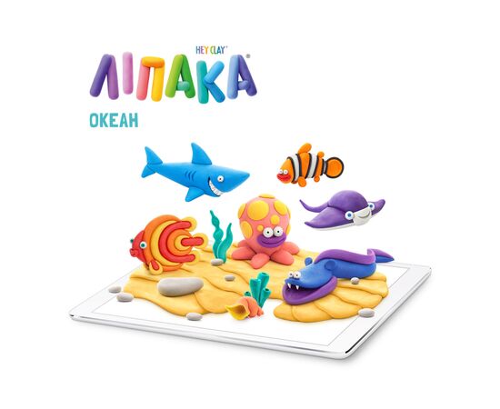 Набор для творчества Lipaka самостоятельно твердеющий пластилина Океан: дискус (30059-UA01), изображение 4 Набор для творчества Lipaka самостоятельно твердеющий пластилина Океан: дискус (30059-UA01), изображение 4