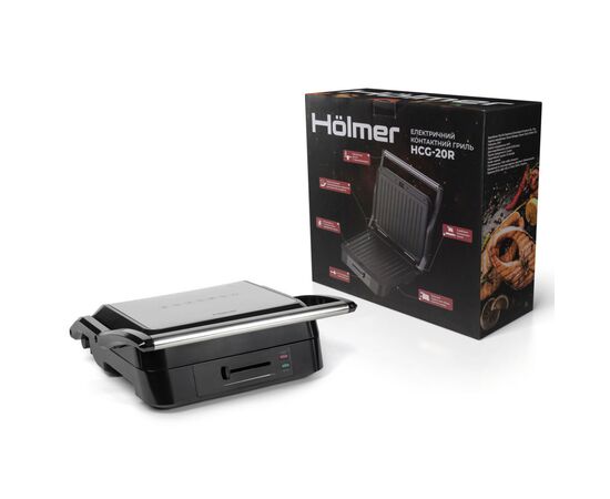 Электрогриль Hölmer HCG-20R, изображение 8 Электрогриль Hölmer HCG-20R, изображение 8