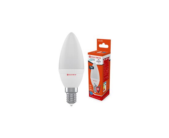 Лампочка Electrum C37 7W PA LC-32 Е14 4000K PERFECT (A-LC-1859)