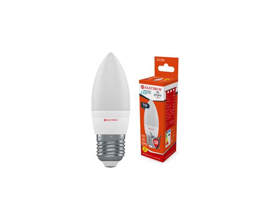 Лампочка Electrum C37 7W PA LC-32 Е27 3000K PERFECT (A-LC-1860)