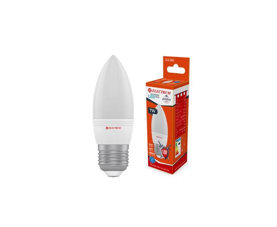 Лампочка Electrum C37 7W PA LC-32 Е27 4000K PERFECT (A-LC-1861)