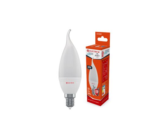 Лампочка Electrum С37 6W PA LC-32/1 Е14 4000K (A-LC-1946)