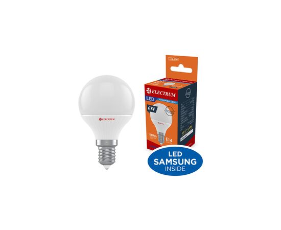 Лампочка Electrum D45 6W PA LB-33 Elegant Е14 4000K (A-LB-0749.)