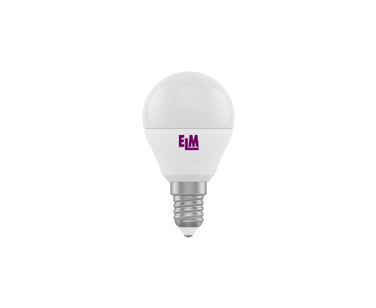Лампочка ELM D45 6W PA10L E14 3000K (18-0132)