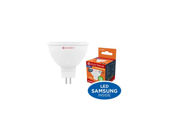 Лампочка Electrum MR16 5W PA LR-10 GU5.3 3000K (A-LR-1432)