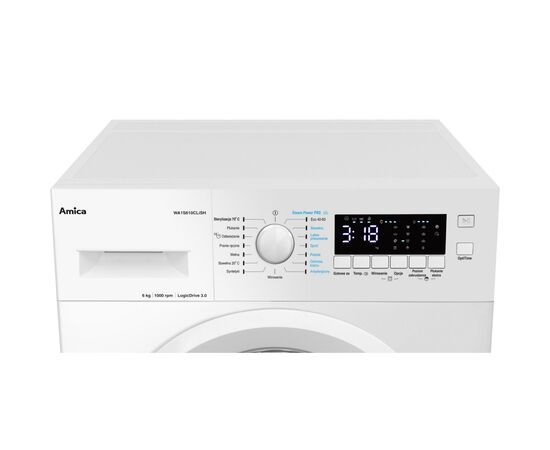 Пральна машина AMICA WA1S610CLiSH, зображення 2 Пральна машина AMICA WA1S610CLiSH, зображення 2