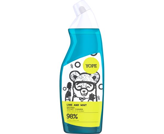 Засіб для чищення унітазу Yope Lime and Mint Natural Toilet Cleaner 750 мл (5903760202712)