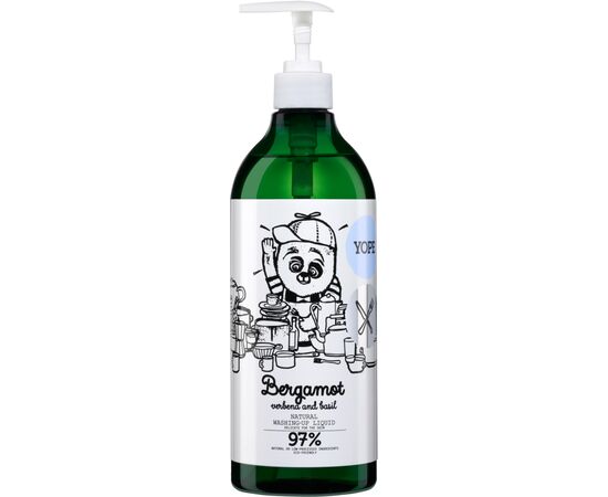 Засіб для ручного миття посуду Yope Bergamot, Verbena and Basil 750 мл (5906874565292)