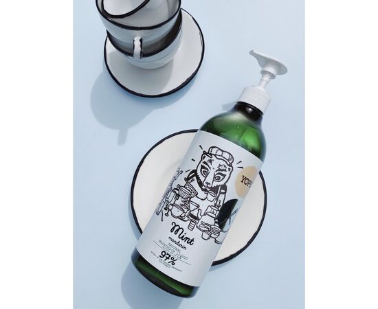 Средство для ручного мытья посуды Yope Mint and Mandarin 750 мл (5906874565285), изображение 2 Средство для ручного мытья посуды Yope Mint and Mandarin 750 мл (5906874565285), изображение 2