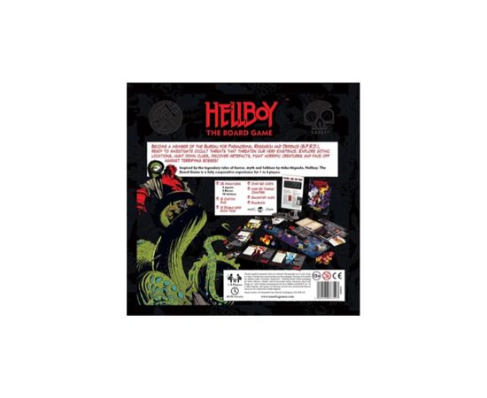 Настольная игра 18+ Mantic Games Hellboy: The Board Game (Геллбой), английский (5060469663593), изображение 2 Настольная игра 18+ Mantic Games Hellboy: The Board Game (Геллбой), английский (5060469663593), изображение 2