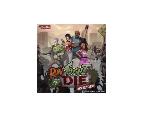 Настільна гра Grey Fox Games Run Fight or Die Reloaded Kickstarter Edition , англійська (616909967247)