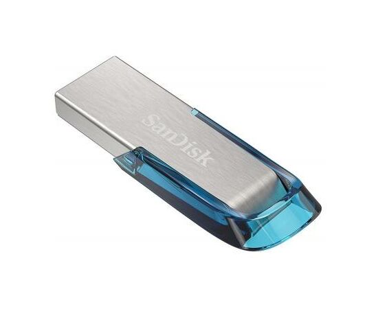 USB флеш накопитель SanDisk 64GB Ultra Flair Blue USB 3.0 (SDCZ73-064G-G46B), изображение 4 USB флеш накопитель SanDisk 64GB Ultra Flair Blue USB 3.0 (SDCZ73-064G-G46B), изображение 4